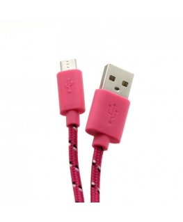 SBOX USB-1031P USB cable USB 2.0 1 m USB A Micro-USB A Pink