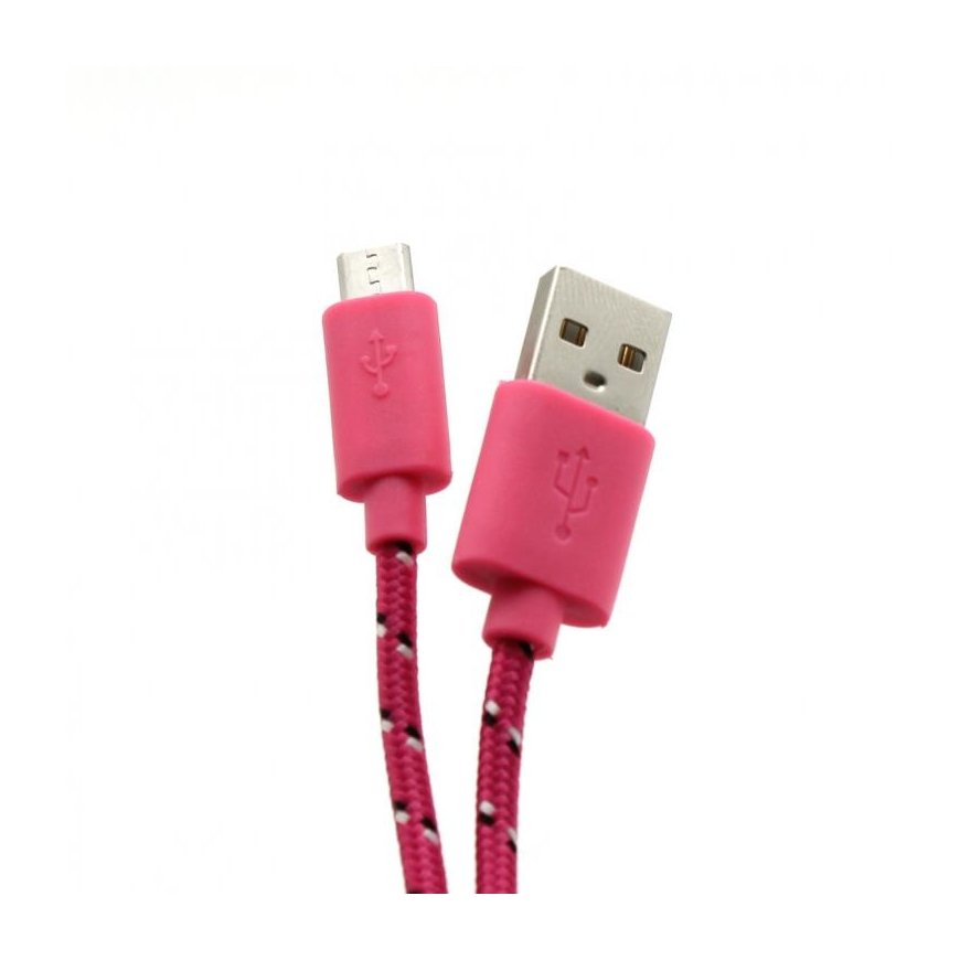 SBOX USB-1031P USB-kaabel USB 2.0 1 m USB A Micro-USB A Roosa