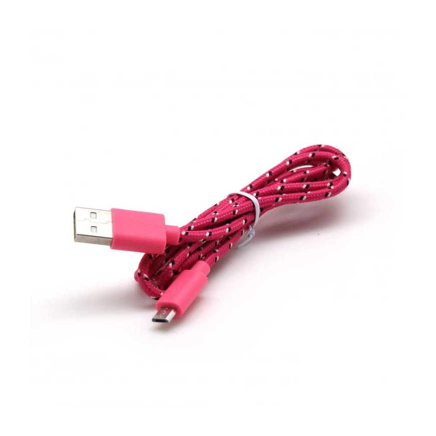 SBOX USB-1031P USB-kaabel USB 2.0 1 m USB A Micro-USB A Roosa – 2