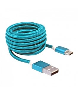 SBOX USB-10315BL USB-kaapeli USB 2.0 1,5 m USB A Micro-USB B Sininen