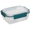 KLIC resealable food containers, rectangular shape, 4 pcs.