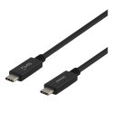 Deltaco USBC-1401M USB кабель USB 3.2 Gen 2 (3.1 Gen 2) 1 m Черный Deltaco USBC-1401M USB кабель USB 3.2 Gen 2 (3.1 Gen 2) 1 m Черный