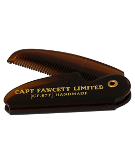 Captain Fawcett Folding Pocket Moustache Comb Folding pocket moustache comb, 1 pc.