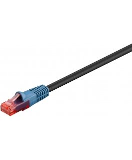 Goobay 94393 networking cable Black 30 m Cat6 U/UTP (UTP)