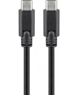 Wentronic 66509 USB kabelis USB 3.2 Gen 1 (3.1 Gen 1) 3 m USB C Melns