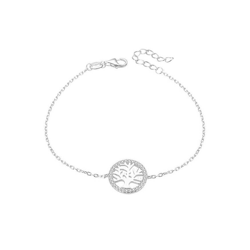Beneto Silver bracelet with tree of life AGB485 / 20