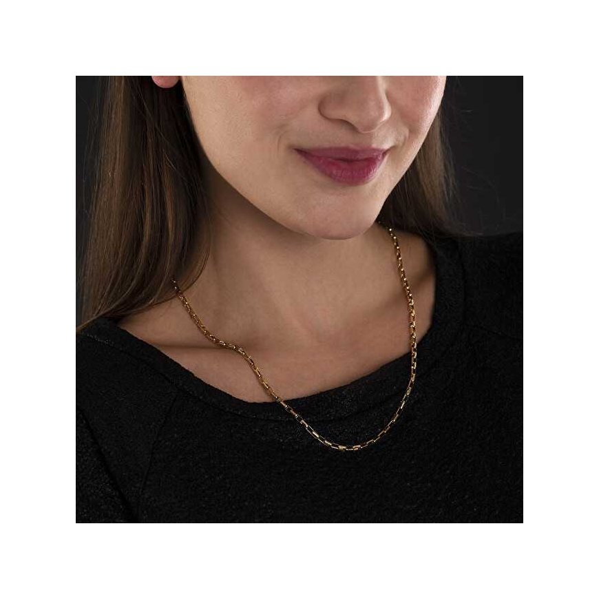 Troli Modern Gold Plated Necklace VEDN0143G