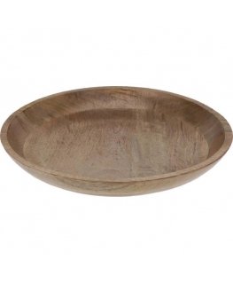Mondex Mango wood decorative bowl, Ø 40 cm