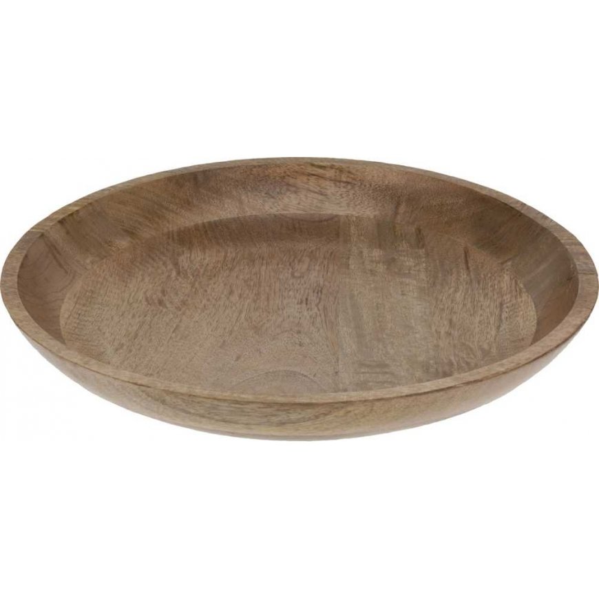 Mondex Mango wood decorative bowl, Ø 40 cm – 3