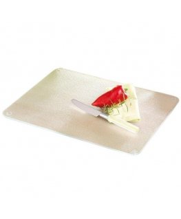 Cutting board, transparent, 40x30 cm, ZELLER