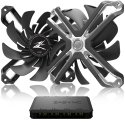 Zalman ZM-SF120A3 arvuti jahutussüsteem Arvuti korpus Ventilaator 12 cm Must