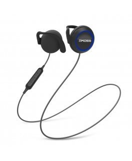 Koss BT221I Laisvų rankų įranga Bevielis Ausinės su kabliukais Sportai Bluetooth Juoda, Mėlyna