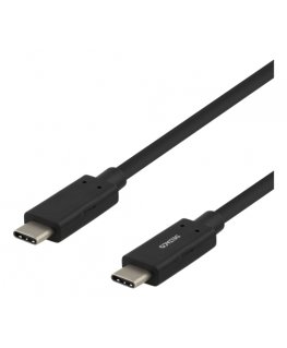Deltaco USBC-1054M USB кабель USB 3.2 Gen 1 (3.1 Gen 1) 1 m Черный