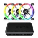 Zalman ZM-LF120A3 arvuti jahutussüsteem Arvuti korpus Ventilaator 12 cm Must, Valge
