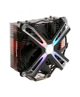 Zalman CNPS17X Kompiuterio aušinimo sistema Procesorius Aušintuvas 14 cm Juoda, Pilka