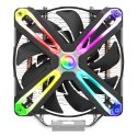 Zalman CNPS17X Kompiuterio aušinimo sistema Procesorius Aušintuvas 14 cm Juoda, Pilka