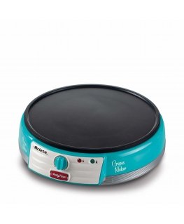 Ariete 0202/01 crêpe-pannu 1 kreppi(ä) 1000 W Sininen, Hopea, Valkoinen