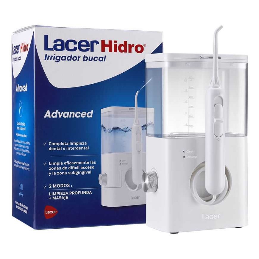 Toothbrush Oral Irrigator Lacer Hidro Advanced White