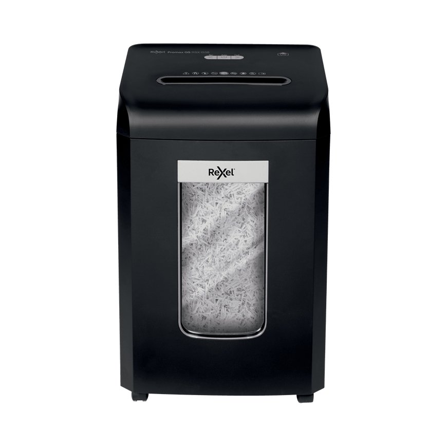 Rexel ProMax QS RSX1538 paperisilppuri Ristiinleikkaava 60 dB 22 cm musta