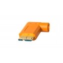 Tether Tools CU61RT15-ORG USB-kaapeli USB 3.2 Gen 1 (3.1 Gen 1) 4,6 m USB A Micro-USB B Oranssi