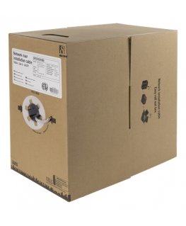 Deltaco TP-48NR сетевой кабель Серый 305 m Cat6 U/UTP (UTP)
