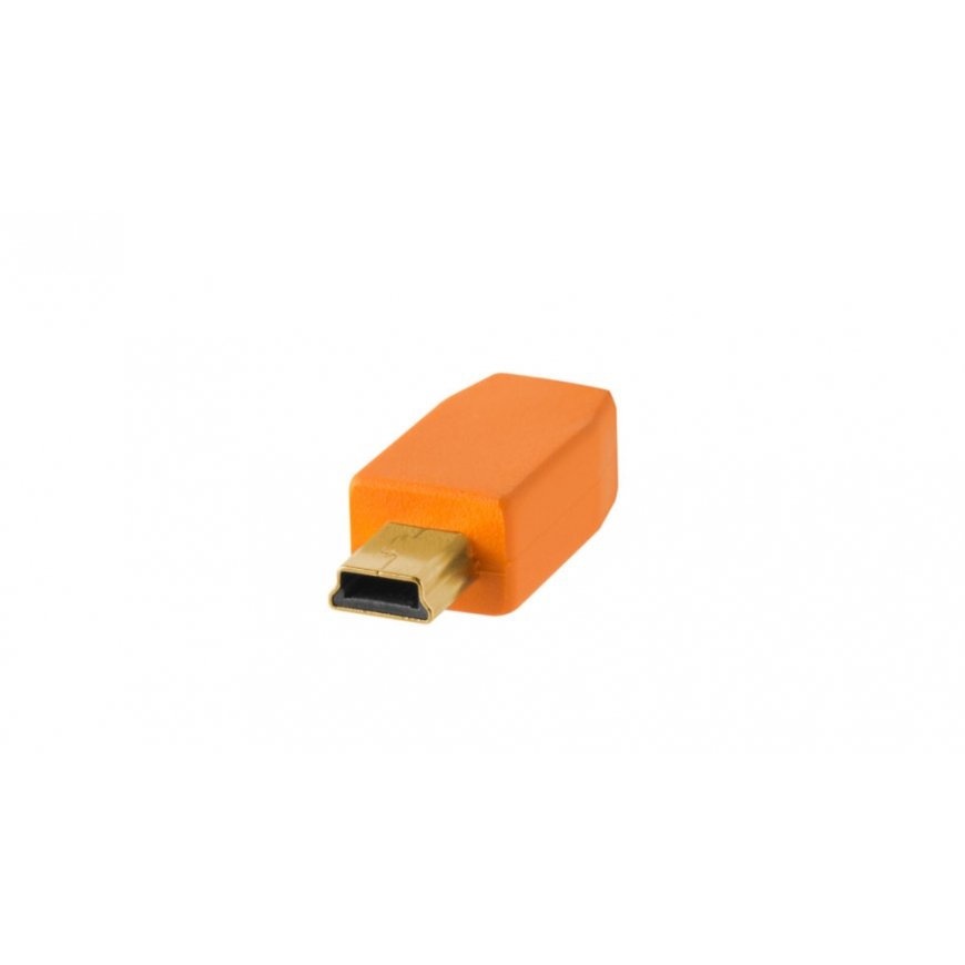 Tether Tools CU5451 USB kabelis USB 2.0 4,6 m USB A Mini-USB B Oranžinė – 2