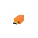 Tether Tools CU5451 USB-kaabel USB 2.0 4,6 m USB A Mini-USB B Oranž