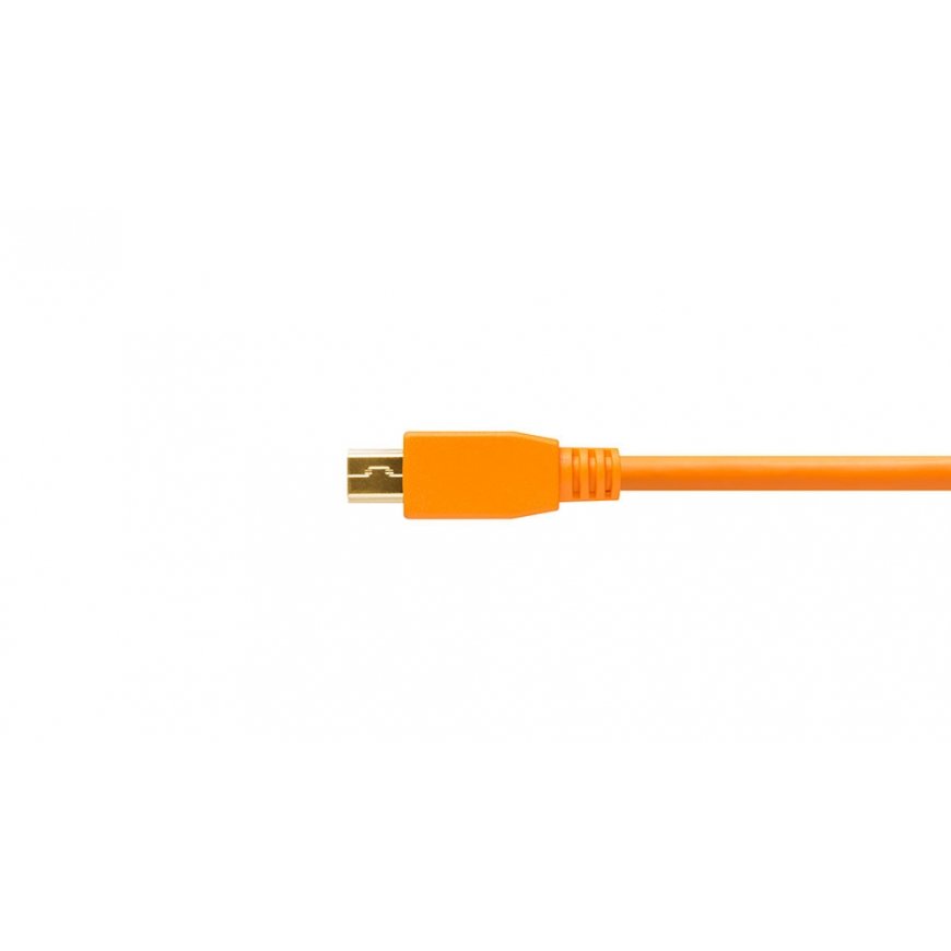 Tether Tools CU5451 USB kabelis USB 2.0 4,6 m USB A Mini-USB B Oranžinė – 3