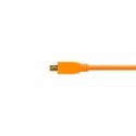 Tether Tools CU5451 USB-kaabel USB 2.0 4,6 m USB A Mini-USB B Oranž
