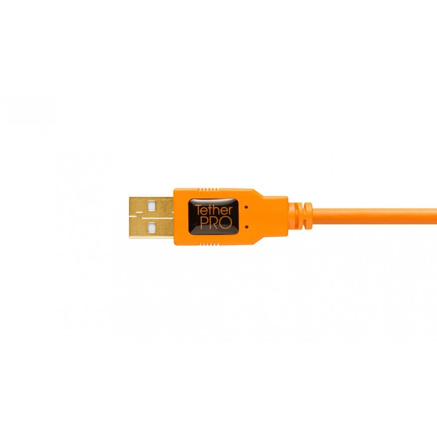 Tether Tools CU5451 USB кабель USB 2.0 4,6 m USB A Mini-USB B Оранжевый – 5