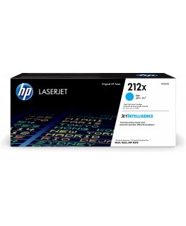 HP 212X, оригинальный лазерный картридж увеличенной емкости LaserJet, голубой
