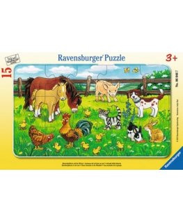 Ravensburger 00.006.046 Pusle 15 tk Farm