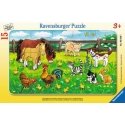Ravensburger 00.006.046 Pusle 15 tk Farm Ravensburger 00.006.046 Pusle 15 tk Farm