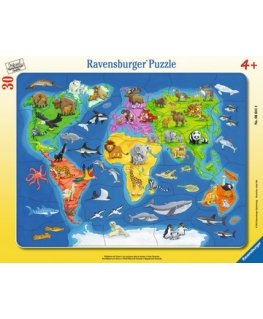 Ravensburger 00.006.641 Formu puzle 30 pcs Kartes