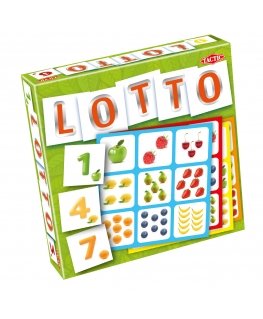 Tactic Fruits & Numbers Lotto Kaardimäng Õnnemäng