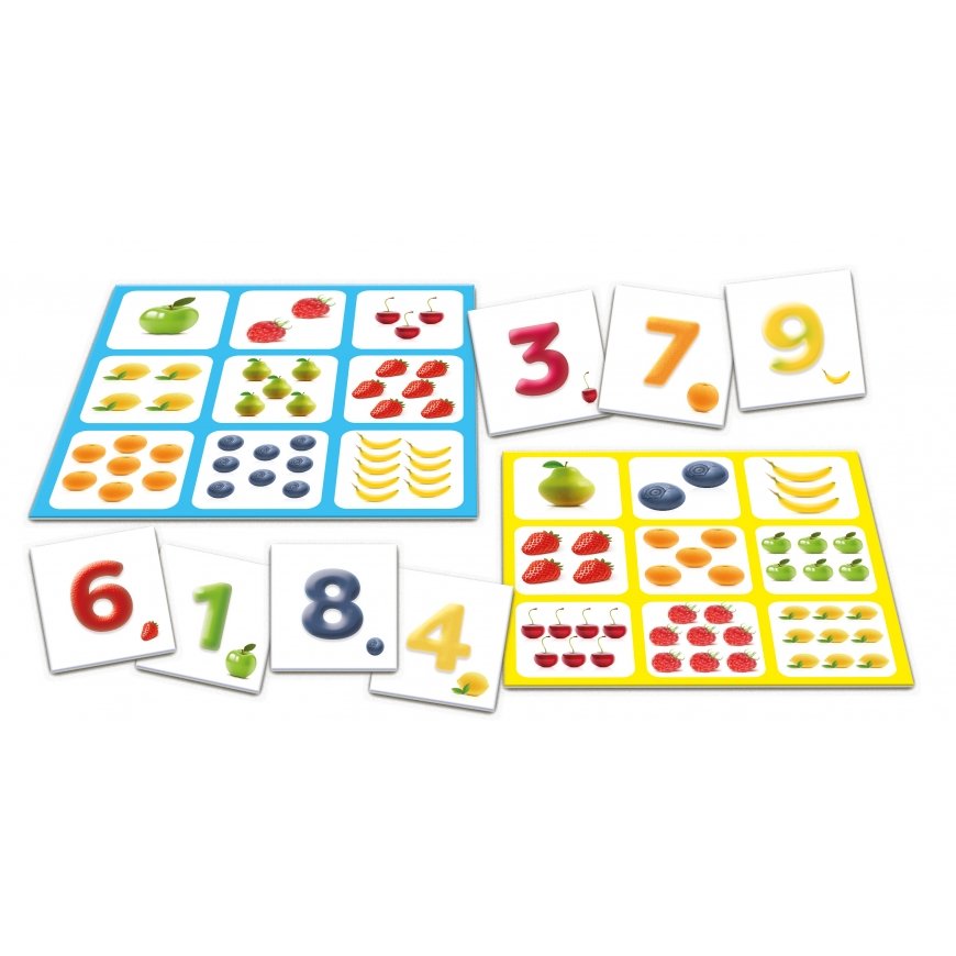 Tactic Fruits & Numbers Lotto Kaardimäng Õnnemäng – 2