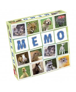 Tactic Animal Babies Memo Card Game Game of chance