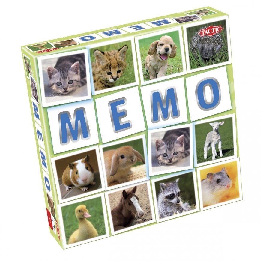 Tactic Animal Babies Memo Kaardimäng Õnnemäng