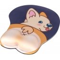 ErgoWork Funny Dog -hiirimatto rannetuella
