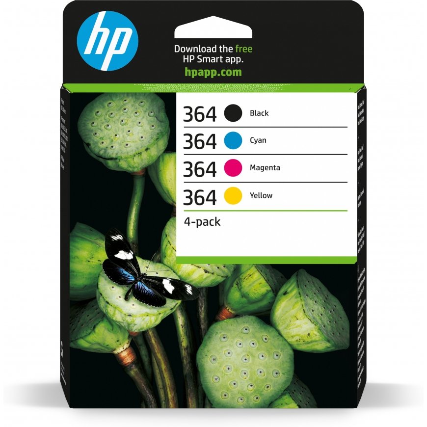 HP Poly HP 364 4-pack Black/Cyan/Magenta/Yellow