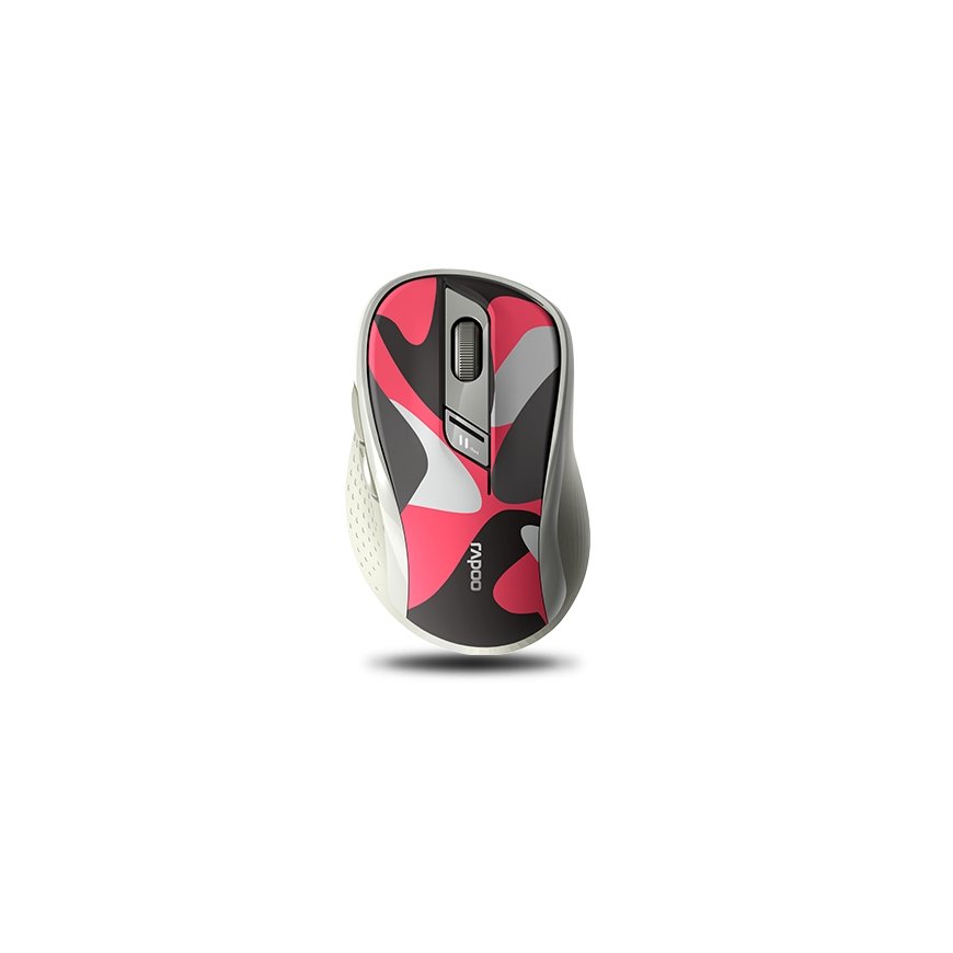 Rapoo M500 Silent hiir Kontor Parempoolne Bluetooth + USB Type-A Optiline 1600 DPI