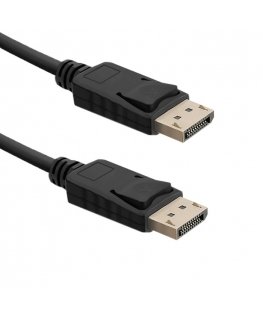 Qoltec DisplayPort male / DisplayPort male 3 m Melns
