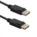 Qoltec DisplayPort male / DisplayPort male 3 m musta Qoltec DisplayPort male / DisplayPort male 3 m musta
