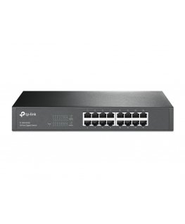 TP-Link TL-SG1016D network switch Unmanaged L2 Gigabit Ethernet (10/100/1000) Black