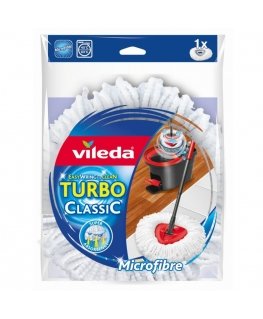 Vileda EasyWring & Clean Turbo Classic Šluostės Balta
