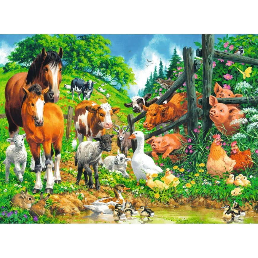 Ravensburger 00.010.689 100 kpl Eläimet – 2