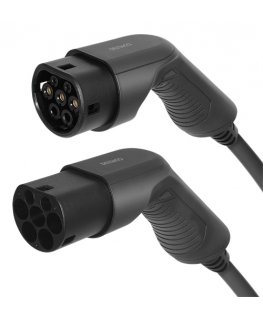 Deltaco EV-3207 power cable Black 7 m