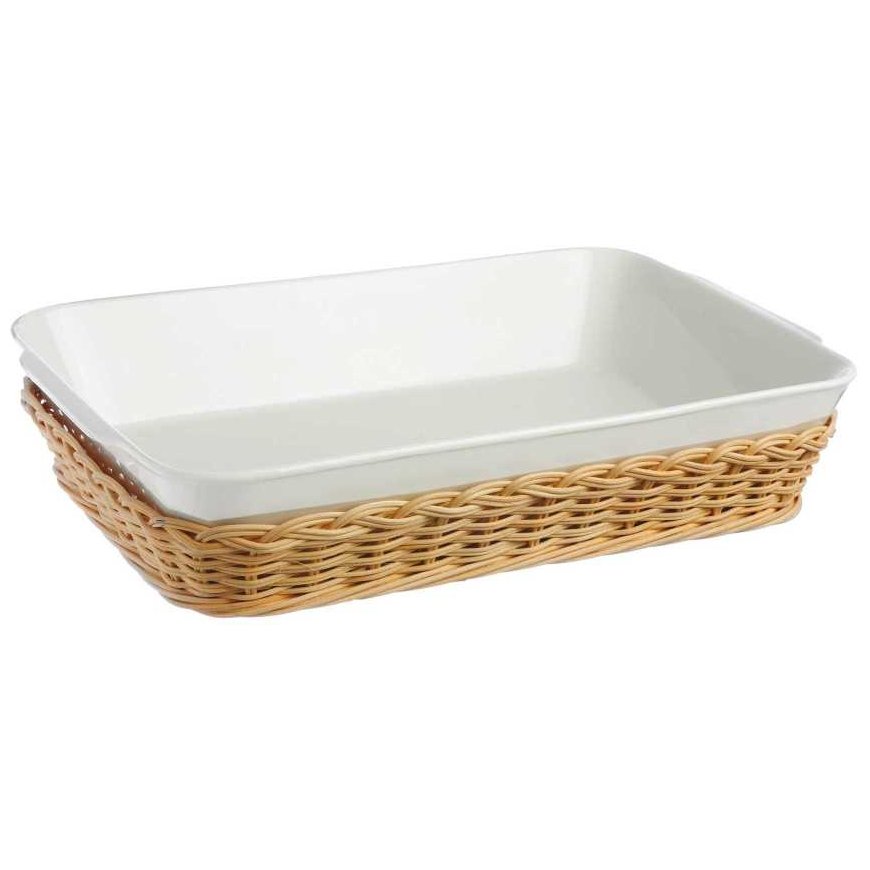 Pajukori midollino lasagnelle - ruskea, 30 cm – 2
