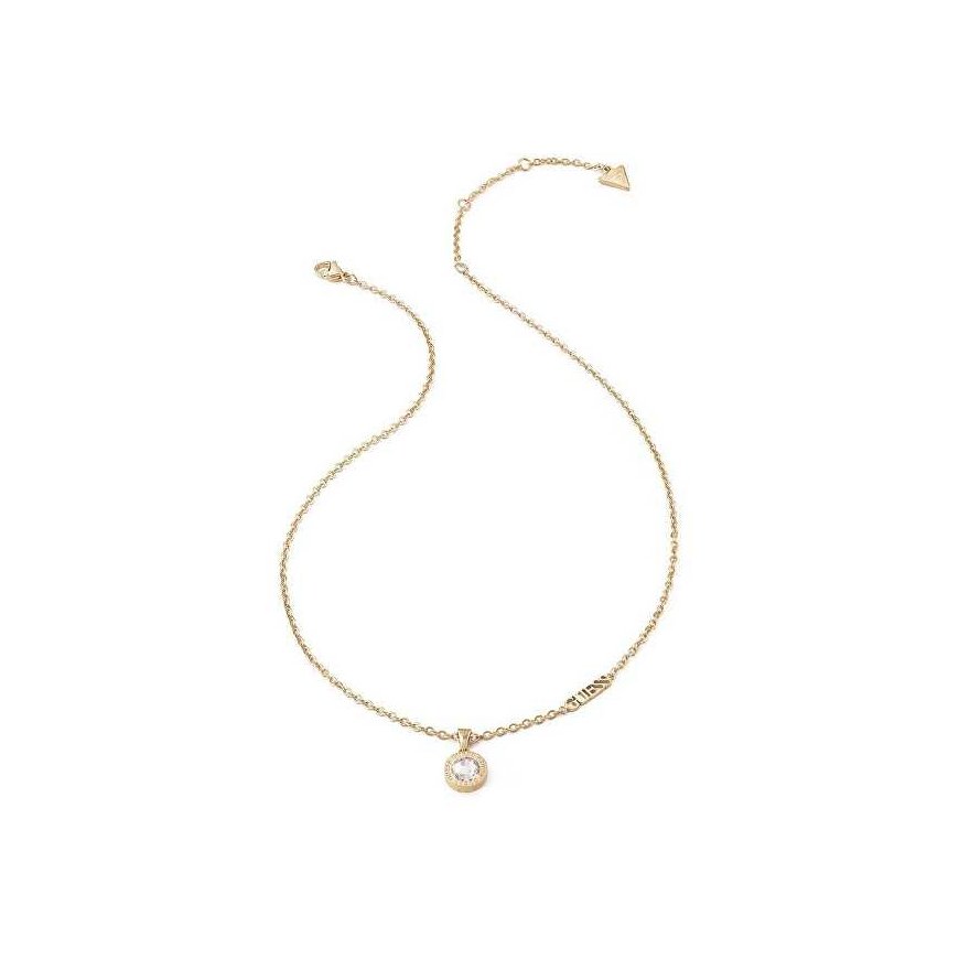 Guess Color My Day modern gold-plated necklace JUBN02245JWYGT/U