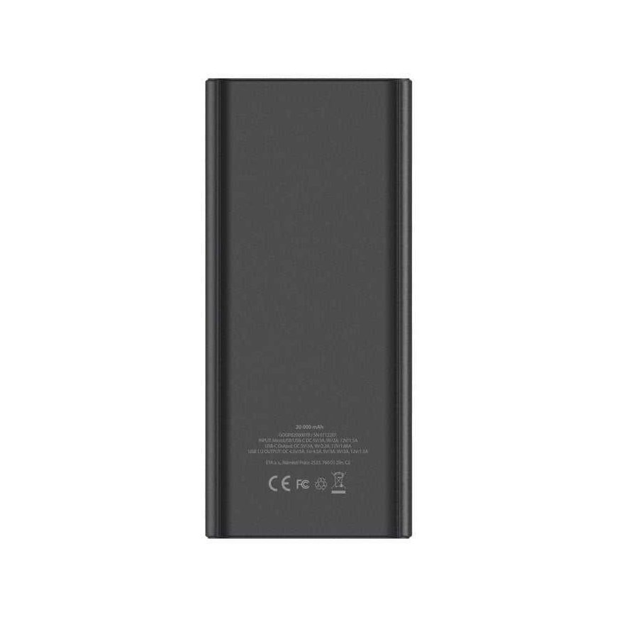 GoGEN Powerbank Power Bank 20,000 mAh Gogen PB200007B black – 2